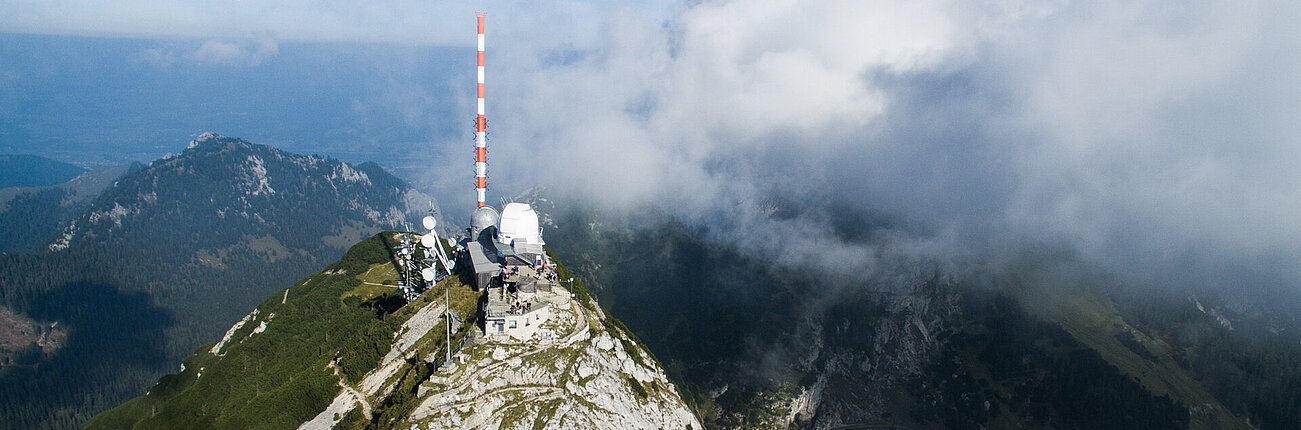 Ausblick auf den Wendelstein