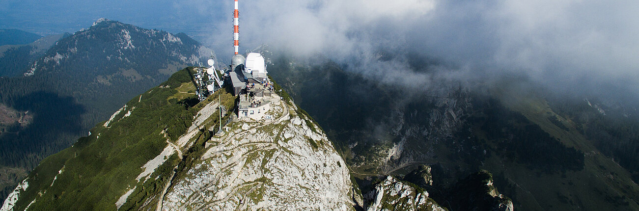 Ausblick auf den Wendelstein