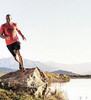 Jogger am See